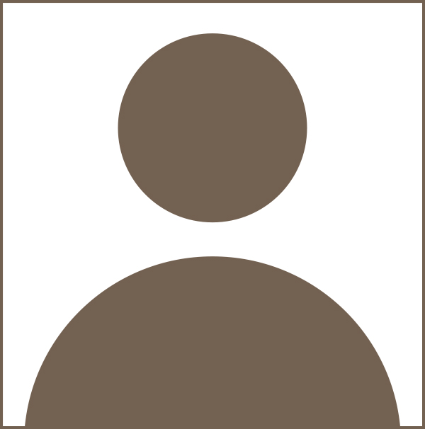 person icon consisting of a circle head divided from a half circle body --- two shapes form a bust.