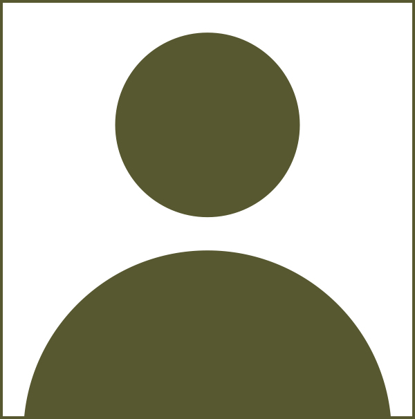 person icon consisting of a circle head divided from a half circle body --- two shapes form a bust.