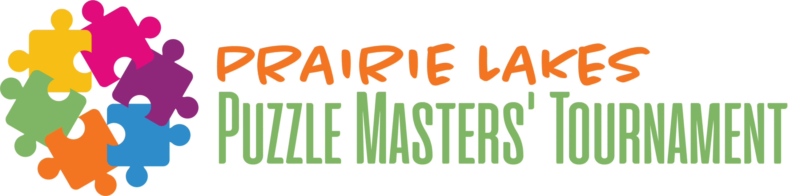 prairie lakes puzzle masters' tournament Logo: Prairie Lakes Puzzle Masters' Tournament