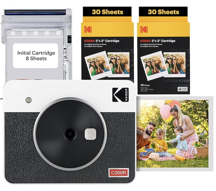 Kodak Mini Shot 3 Retro Instant Digital Camera