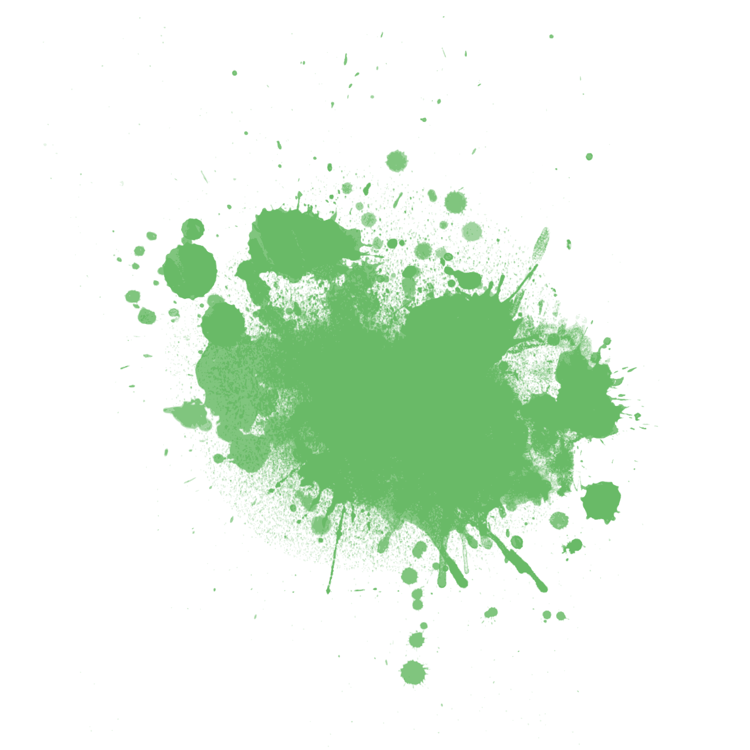 Yellow Ink Splatter
