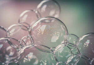 Complex structure of bubbles